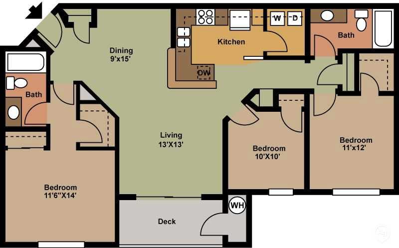 3 Bedroom Apartment